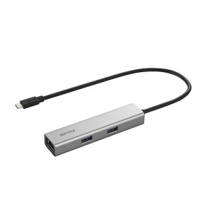 �o�b�t�@���[USBType-C�ڑ�5-in-1�h�b�L���O�X�e�[�V�����L��LANHDMIUSB3.2(Gen1)�Ή�Type-A3�|�[�g�V���o�[LUD-U3-CU301SV/N