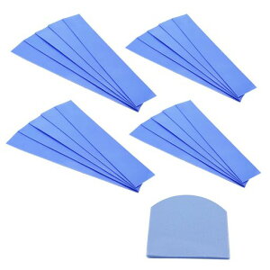 CTRICALVERサーマルパッド120*20*0.5mm放熱シート20個熱伝導率6.0W/mkSSDCPUGPULEDICチップセット冷却用(ブルー)