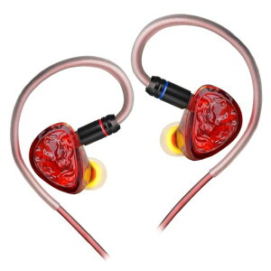 JYINUDIO TANGZU Wan�fer S.G II Red Lion �L�� IEM �C���z���A���E���P�[�u���t�� HiFi/�Q�[�~���O�p�C���C���[���j�^�[�A���O�ʃ��C�h�{�A & �\�j�b�N�C���[�s�[�X�A�V���R�����w�b�h�z���I�[�K�i�c