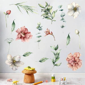 WOHAHA�E�H�[���X�e�b�J�[�������A���ԗΐF�̗t�t�Či�F�ǎ��V�[���͂�����I�V�����G�敗�䏊���r���O���݃x�b�h���[���E�H�[�����Ă����[�ǂɓ\��Ǐ���h����������S���ܕt��