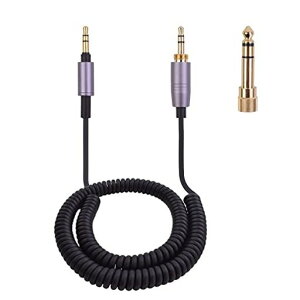 WH-1000XM4�P�[�u���W�����p���������� WH-1000XM5 WH-1000XM4 WH-10000XM3 WH-1000XM2�AWH-CH510�ɓK�p���āA6.35 mm�A�_�v�^�������āAPS4/PS5/�X�C�b�`/Xbox One/Xbox