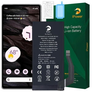 iPowerforGooglePixel7a�o�b�e���[�������̗e��4300mAh3.85VGP5JE�d�rPSE�F�ؓK�pG82U8/GHL1X/GWKK3/G0DZQ�@��RechargeableLi-ionPolymer