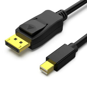 BENFEI1.8mMiniDisplayPort-DisplayPort�P�[�u��4K@60Hz�A2K@144HzMiniDP(Thunderbolt2�݊�)-DP�P�[�u��(�I�X-�I�X)�����b�L�R�[�h