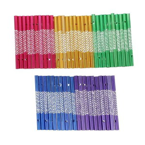 VANZACK風鈴キット手作りDIY風鈴用パーツセット音色棒(風鈴棒)ウィンドチャイムツール50pcsミニ風鈴夏の風物詩ウィンドチャイム屋内屋外(混色ランダム)