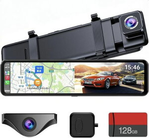 �y2026�v�V�E128GBSD�J�[�h�ECarPlay&AndroidAuto�z�h���C�u���R�[�_�[�~���[�^WDR&HDR���N����ԈÎ��f�W�^���J�����O��J�����h�����R���y/�ʘb�Ή�Siri/Google�A�V�X�^���gFM���M