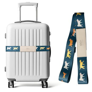 ekaxスーツケースベルトラゲッジストラップキャリーケースバンド固定ベルト荷崩れ防止飛び出し防止調節可能海外旅行トラベルアクセサリー旅行用(いぬ)