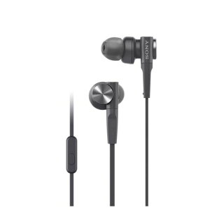 �\�j�[ �C���z�� �d�ቹ���f�� MDR-XB55AP : �J�i���^ �����R���E�}�C�N�t�� �u���b�N MDR-XB55AP B