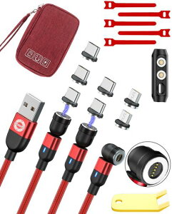 EndlesShine}Olbg[dP[u(3{Zbg&P[uobO)360°&180°]hoE^Cvc/Microusb/Android/Type-cΉ̂db[dP[u3in1