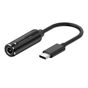 CY�P�[�u��DC20V�W���b�N5.5x2.5mm����USB-CType-C�o��90�x���p�d���v���O�[�d�P�[�u��65WPD9V5V20V