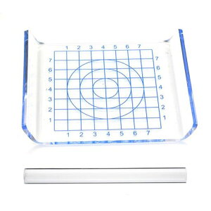 BIUTEFOR粘土プレス板+アクリルし棒DIYツール粘土ツール粘土板陶器クレイツール測定U字型