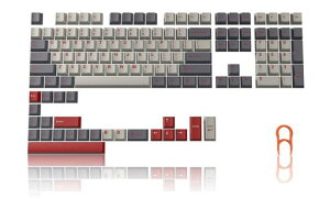 Womier �L�[�L���b�v�Z�b�g PBT �L�[�L���b�v Cherry�v���t�@�C�� 138�L�[ 65%/75%/96%/�t���T�C�Y Cherry MX Kailh Outemu Gateron���J�j�J���Q�[�~���O�L�[�{�[�h�p�J�X�^���L�[�L���b�v�Z�b�g