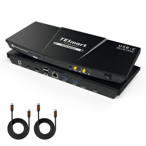 TESmart8K@60Hz2����1�o��USB-CKVM�X�C�b�`2���j�^�[1PC�pUSB3.0PD�[�dKVM�ؑ֊�4K@120Hz/144HzEDID�@�\�M�K�r�b�gLAN�|�[�gL/R�I�[�f�B�I�|�[�g�z�b�g�L�[�ؑ�