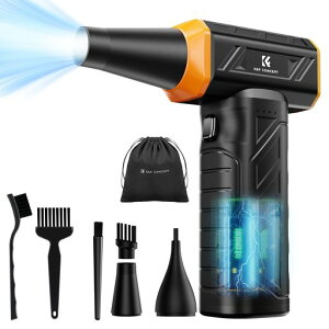 K&FCONCEPT�G�A�_�X�^�[�[�d���u�����[������150000RPM������3�i�K���ʒ���8000mAh�o�b�e���[�����ԘA���g�p�\Type-C�[�d��LED���C�g�t��3��ރm�Y���t3�{���d�u���V