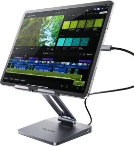 PULWTOP9in1iPadhbLOXe[VUSB-Cnu܂ݎ^ubgX^hHDMI4K@60Hz+SSDXbgt(SSD܂܂Ȃ)+USB-C3.2+USB-A3.210Gbps+