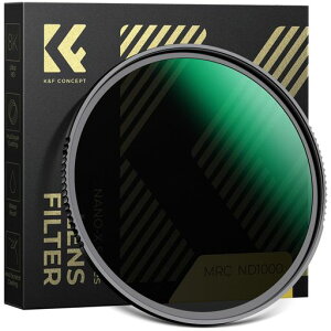 K&FCONCEPT40.5mmND�t�B���^�[ND1000�����^���w�i�m�R�[�e�B���O�����h���ϖ��������t�B���^�[(NANO-X�V���[�Y)�y���[�J�[���c�X�z