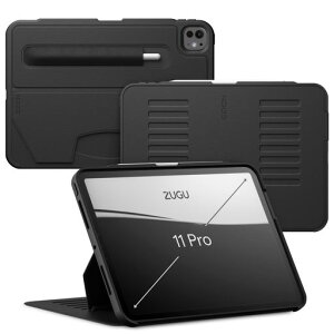 ZUGU CASE iPad Pro 11�C���`�P�[�X M4/M5 2024/2025 [�u���b�N]