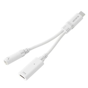 �G���R��USBCto3.5mm�C���z���ϊ��A�_�v�^�I�[�f�B�I�W���b�N�ϊ�DAC���ڃV���R�����b�V���n�C���]�[�d���Ȃ���PD�Ή��y���y/�ʘb�ziPhone�Eandroid�Ή��z���C�gMPA-C35DPDSMWH