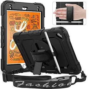 Timecity��piPadMini5/Mini4(7.9�C���`)��p�P�[�X2019/2015���f���ϏՌ�360�x��]�X�^���h�ی�t�B�����y�����[�V�����_�[&�n���h�X�g���b�v�t���ϋv���h�o�d�����ꏝ�h�~�O�w�ی��p