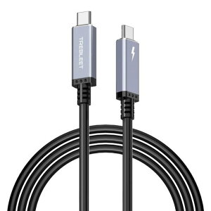 Thunderbolt3Thunderbolt4Cable2M40Gb/s100WUSB4.0サンダーボルト3PD対応thunderbolt3超高速ケーブル