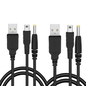 PSP�[�d�P�[�u��2�{�Z�b�g2in1USB�f�[�^�]���[�d�P�[�u�������^�їpPSP100020003000��/1m�O�a:4.0��/���a:1.7��
