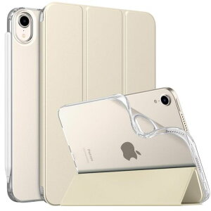 MoKo iPad Mini A17 Pro �P�[�X iPad Mini ��7/6���� �P�[�X 8.3�C���` 2024/2021 �ی�J�o�[ �X�^���h�P�[�X �I�[�g�X���[�v Pencil2/Pro�y�A�����O&�[�d�ɑΉ� ����PU���U�[ �_��TPU