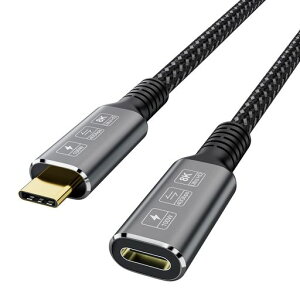 CableDeconnUSB48KP[u0.8MThunderbolt4݊USB4Type-cIX-XP[uUltraHD8K@60Hz100W[d40Gbpsf[^]OSSDeGPUƌ݊܂