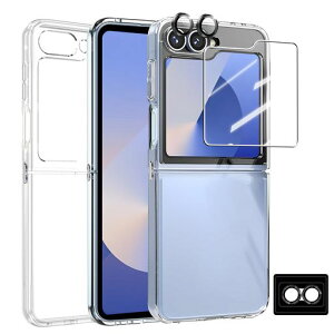 ZXZoneforGalaxyZFlip6�P�[�X�N���A*1��+�K���X�t�B����*1��+�J�����t�B����*1�Z�b�g�����Y�ی�Ռ��z��TPU+PC���΂݂ɂ����ω��σ��C�����X�[�d�Ή��M�����N�V�[ZFlip6SC-54E