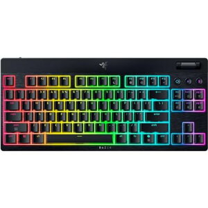 Razer ���C�U�[ BlackWidow V4 Low-profile Tenkeyless HyperSpeed Yellow Linear Switch �Q�[�~���O�L�[�{�[�h ���C�����X ���^�C�G���[ ���j�A���J�j�J���X�C�b�` �e���L�[���X