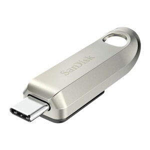 SanDisk64GB�E���g�����b�N�XUSBType-C�t���b�V���h���C�u-�ő�300MB/�b�AUSB3.2Gen1�A�v���~�A�����^���f�U�C��-SDCZ75-64G-G46