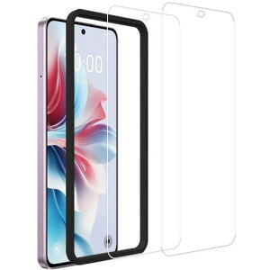 HUAKEopporeno11a�K���X�t�B�����y(2��)�K���X�t�B����+�K�C�h�g�t���zOPPOReno11A�p���Y�Ɏq�f�ސ������K���X�w��h�~�t��