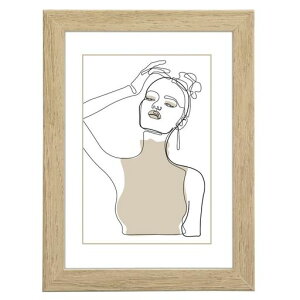 hamahCcCopenhagenWoodenFrameoak30x40cm