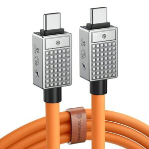 YottamasterUSBType-C�P�[�u��(0.5m)240WPD�}���[�d�Ή�20Gbps�����f�[�^�]��8K@60Hz�r�f�I�f�B�X�v���C���T�|�[�gMacBookProiPadProGalaxyS22A10�ɓK��