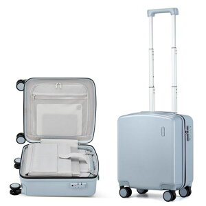 [Hanke]�X�[�c�P�[�X�L�����[�P�[�XSS�T�C�Y�@����������2��3�����y��29L��e�ʐÉ�360°��]�L���X�^�[�m�[�g�p�\�R���ی�|�P�b�g�t���σX�N���b�`�ϏՌ�PC�ގ����s�r�W�l�X�o���p(�O���[)