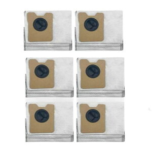 KIOMOKI ���p�b�N 6�� Eufy ���{�b�g�|���@ Auto-Empty C10/Omni C20 �����p���p�b�Neufy�p �_�X�g�o�b�O ���Օi