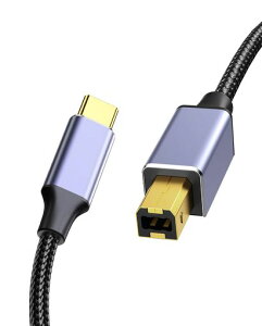 USB-C�v�����^�[�P�[�u���AType-CtoUSB-B�P�[�u���ڑ��P�[�u���A�ő�USB2.0480Mbps�f�[�^�]���A�����b�L�[�q�A�t�F���C�g�R�A���ځA�v�����^�[�E�X�L���i�[�EFAX�EMIDI�L�[�{�[�h�EDAC�Ȃ�USB-B