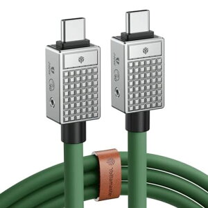 YottamasterUSBType-C�P�[�u��(1m)240WPD�}���[�d�Ή�40Gbps�����f�[�^�]��8K@60Hz�r�f�I�f�B�X�v���C���T�|�[�gMacBookProiPadProGalaxyS22A10�ɓK��