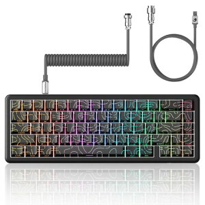 ATTACKSHARKX65HE���s�b�h�g���K�[�L�[�{�[�h�A���C���A65%�L���Q�[�~���O�L�[�{�[�h�A0.01mmRT���x�A0.125ms���C�e���V�[�A8K�|�[�����O���[�g�A0�f�b�h�]�[���Asnaptap�A128K�X�L�������[�g�AQMK