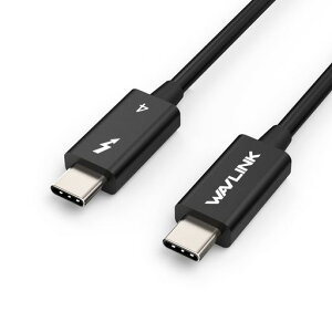 WAVLINKThunderbolt4P[u40Gbpsf[^]A80cm(2.6tB[g)USB-CrfIP[uAVO8K/fA4KfBXvC100W[dMacBookPro/AirAiPad