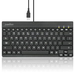 Perixx �y���b�N�X PERIBOARD-326US �o�b�N���C�g�L�[�{�[�h �L�� �R���p�N�g USB ���^ �e���L�[���X �����u�����L�[ �ȃX�y�[�X�y���K�ۏؕi�z(�p��z�� �o�b�N���C�g)
