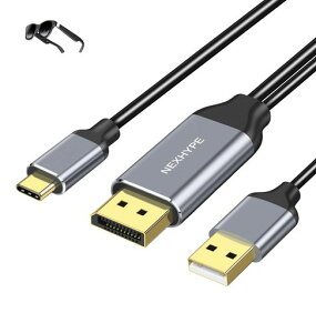 DisplayPorttoUSB-CϊP[uXrea-lAir4K@60Hz1.8MDisplayPorttoType-Cj^[USBdDPusbc֕ϊA_v^[oCj^[Thunderbolt