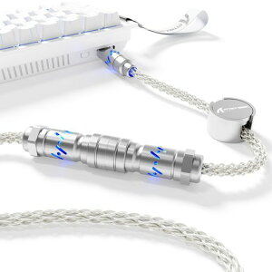 ATTACKSHARKC078Khz�R�C���P�[�u��RGBCNC�A���~�������H�}�O�l�b�g����USB-CType-c8�c�P������5�s���󒆐��R�l�N�^�[�z���C�g