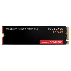 WD_BLACK4TBSN7100NVMe�����Q�[�~���OSSD�\���b�h�X�e�[�g�h���C�u-Gen4PCIeM.22280�ő�7000MB/�b-WDS400T4X0E