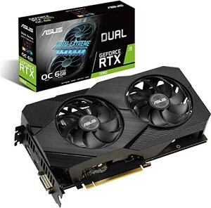 ASUSDualGeForceRTXTM2060�O���t�B�N�X�{�[�hOC/6G/DDR6/2.5slot(DUAL-RTX2060-O6G-EVO)