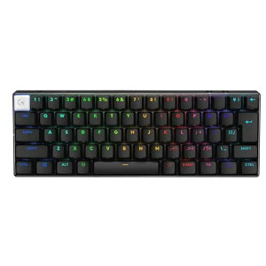 LogicoolGPROX60LIGHTSPEED���C�����X�~�j�Q�[�~���O�L�[�{�[�hG-PKB-60-001TCBK�^�N�^�C���I�v�e�B�J��GX�X�C�b�`Bluetooth���{��z��LIGHTSYNCRGB65���Ԓ�����