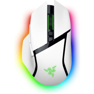 Razer���C�U�[BasiliskV3Pro35K(WhiteEdition)���C�����X�Q�[�~���O�}�E�XHyperSpeedWirelessBluetooth�L��FocusPro35K�I�v�e�B�J���Z���T�[