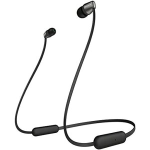�\�j�[ ���C�����X�C���z�� WI-C310 : Bluetooth�Ή�/�ő�15���ԘA���Đ�/�}�C�N�t�� �t���b�g�P�[�u���̗p 2019�N���f�� �u���b�N WI-C310 BC