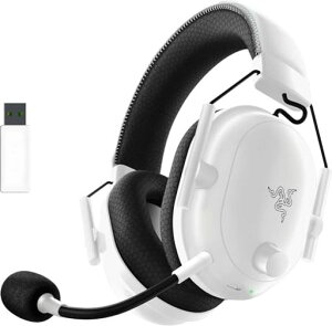 Razer(���C�U�[)BlackSharkV2ProWhiteEdition�A�b�v�O���[�h���f�����C�����X�Q�[�~���O�w�b�h�Z�b�gHyperSpeedWireless2.4GHzBluetooth