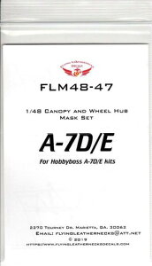 �t���C���O���U�[�l�b�N�X1/48A-7D/E�L���m�s�[&�z�C�[���}�X�N�Z�b�gHB�ЃL�b�g�p�v�����f���p�}�X�L���O�V�[��FLM48-47