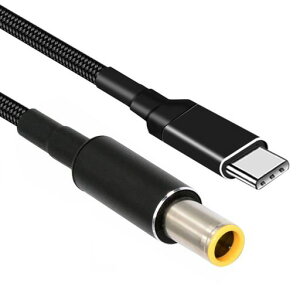 CY�P�[�u��100WTypeCUSB-C����-20VDC7.9x5.4mm�o�͓d��20V5A65WPD�[�d�P�[�u���m�[�g�p�\�R���Ή�