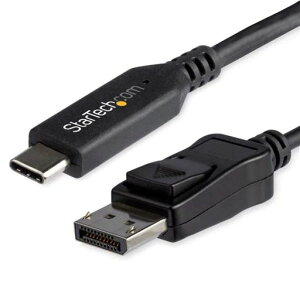 StarTech.comUSB-C-DisplayPort�ϊ��A�_�v�^�P�[�u��1.8m8K/30Hz�Ή�HBR3Thunderbolt3�݊�CDP2DP146B